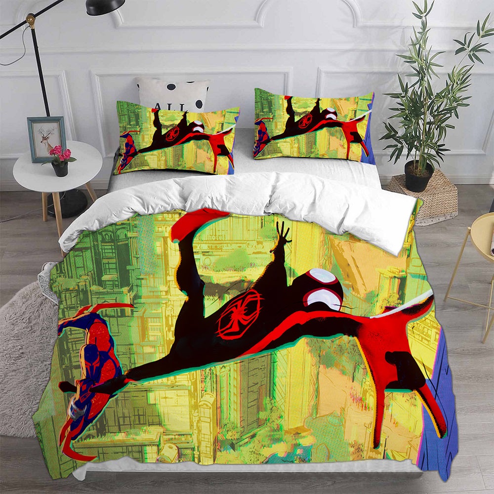 Spider-Man: Across the Spider-Verse Bedding Sets Gifts For Family Members On Christmas, Black Friday