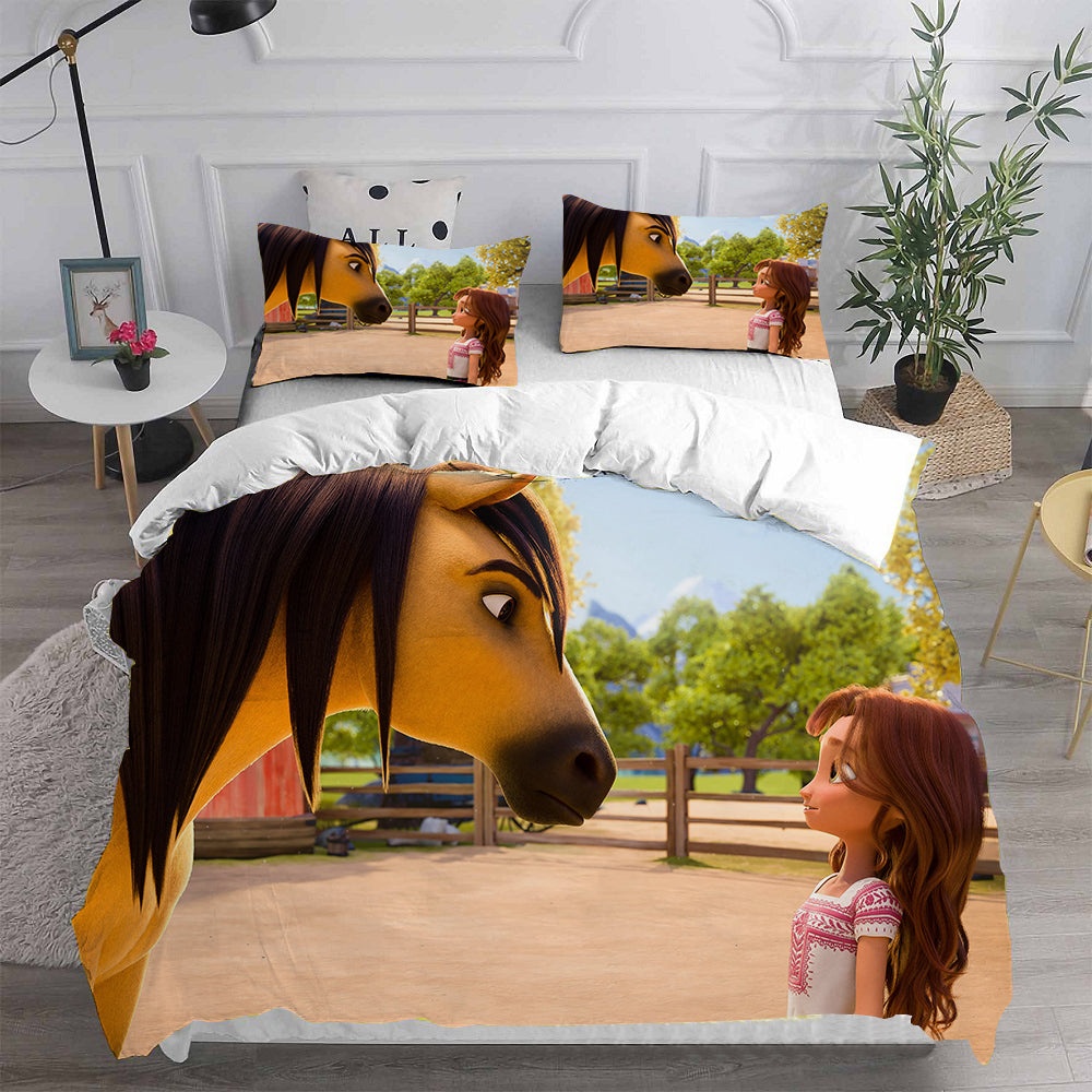 Spirit Untamed Bedding Sets Gifts For Family Members On Christmas, Black Friday
