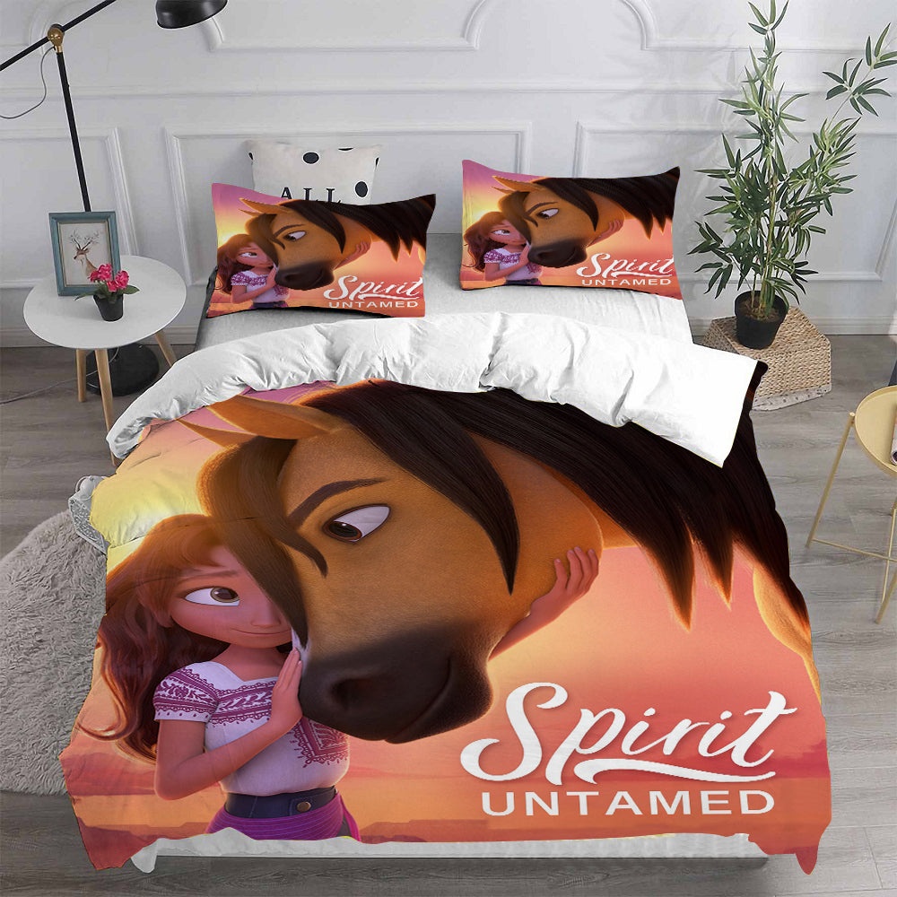 Spirit Untamed Bedding Sets Gift For Wife, Husband, Besties