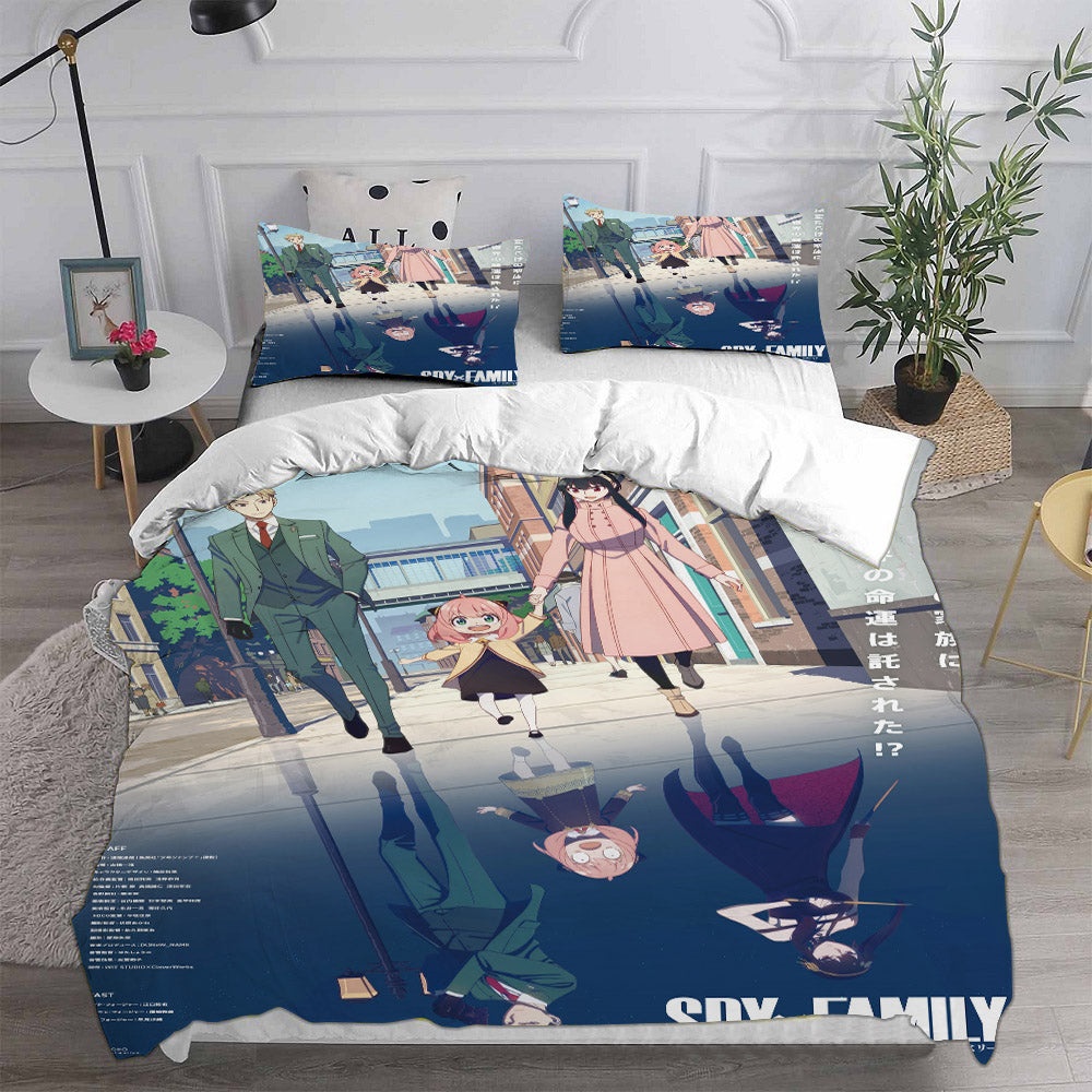 Spy x Family Bedding Sets Duvet Cover, Flatsheet, Pillowcases For Every Bedroom