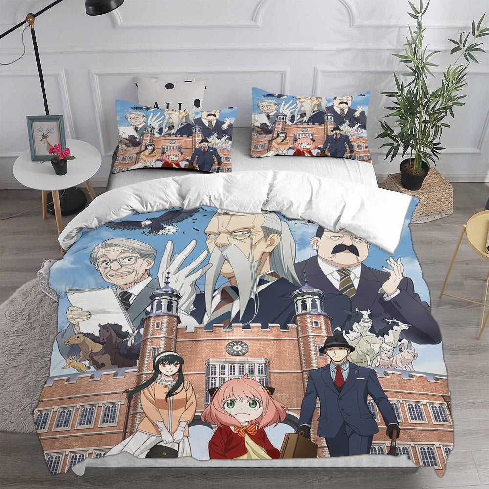 Spy x Family Bedding Sets Gift For Wife, Husband, Besties
