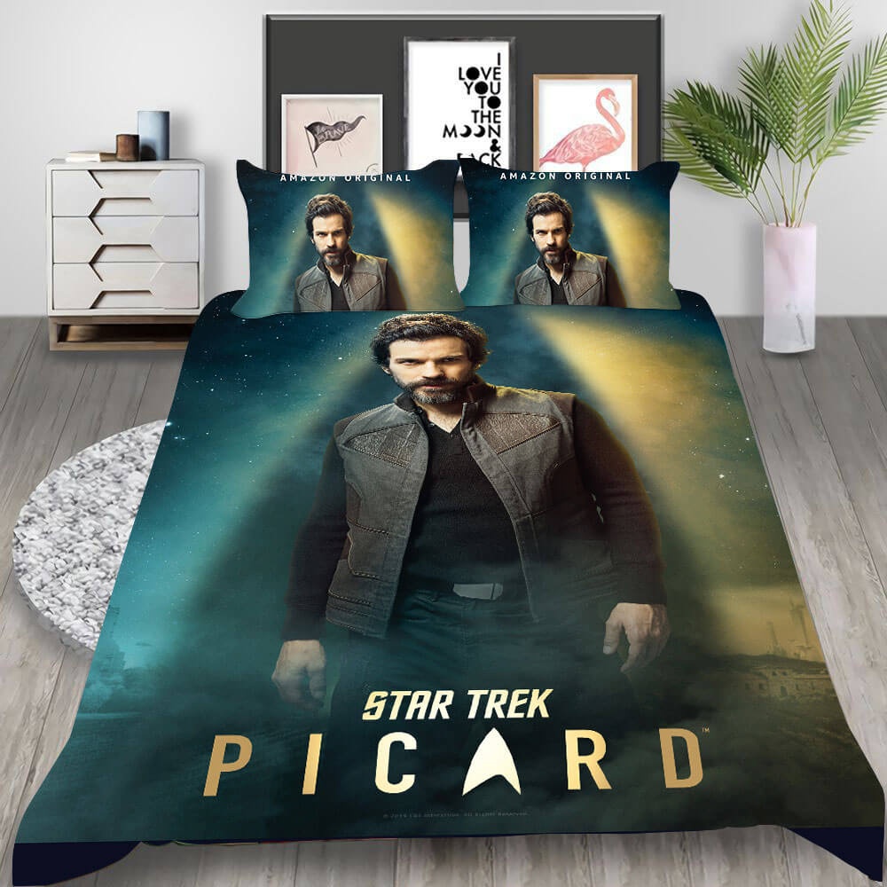 Star Trek Picard Discovery Bedding Sets Gifts For Family Members On Christmas, Black Friday