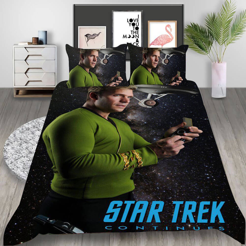 Star Trek Picard Discovery Bedding Sets Gift For Christmas, Birthday, Thanksgiving