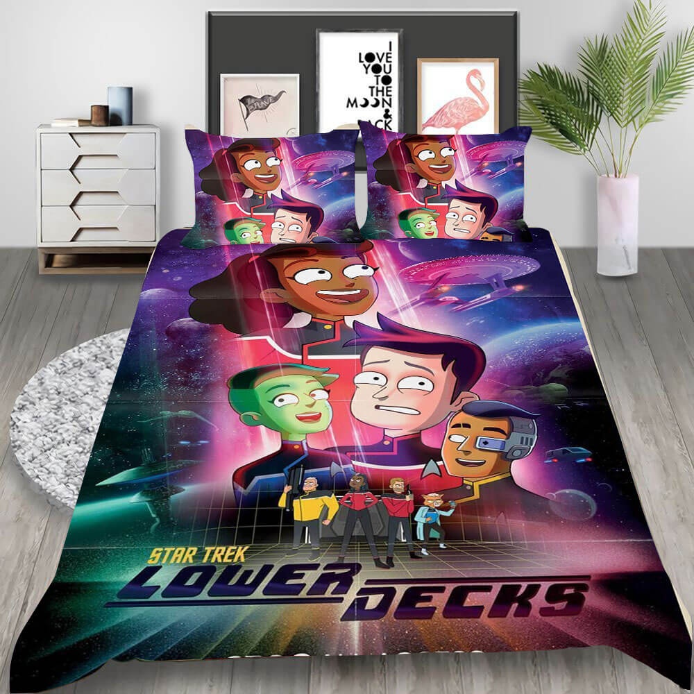 Star Trek Picard Discovery Bedding Sets Duvet Cover, Flatsheet, Pillowcase For Your Lover