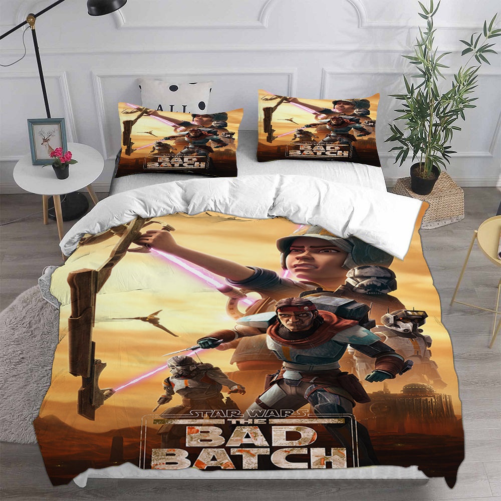 Star Wars: The Bad Batch Bedding Sets Gift For Christmas, Birthday, Thanksgiving