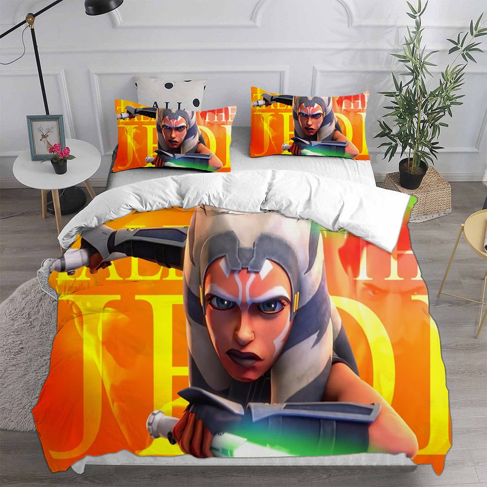 Star Wars Tales of the Jedi Bedding Sets Gift For Fathers Day, Halloween, Christmas