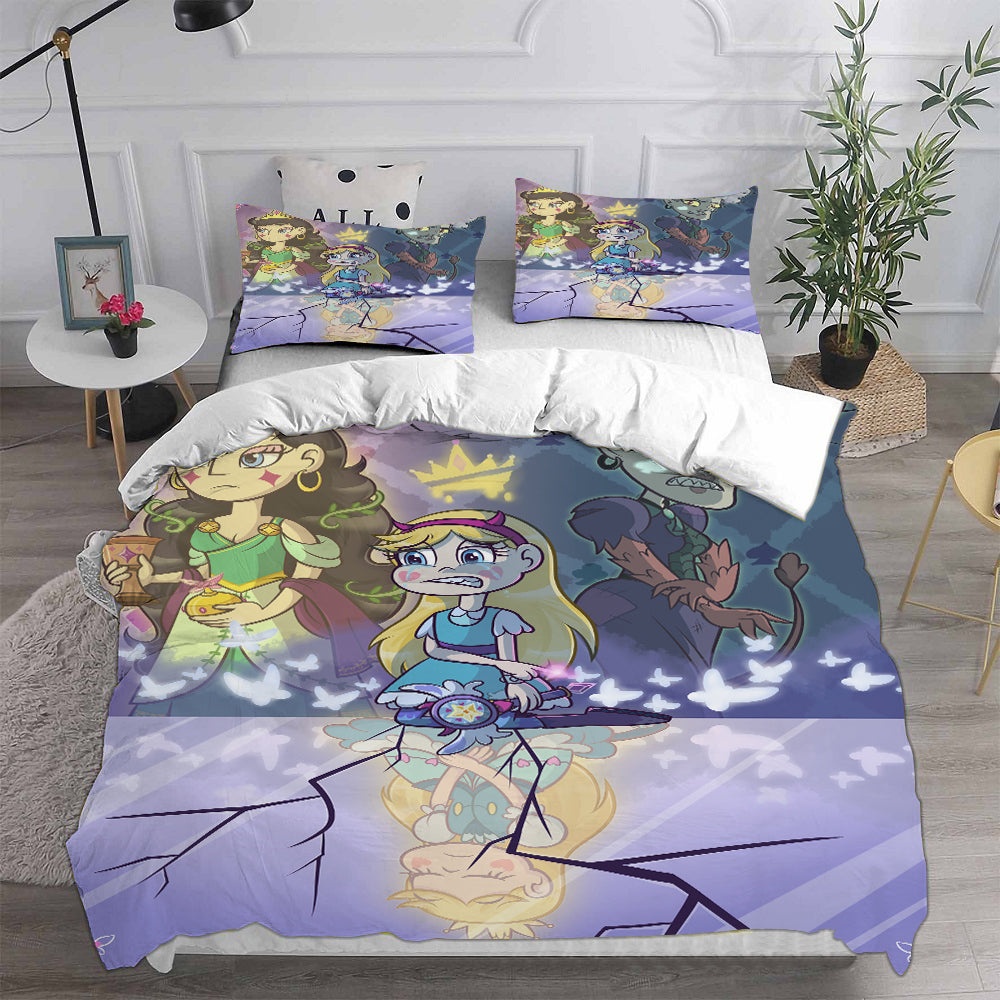 Star vs. the Forces of Evil Bedding Sets Gift For Christmas, Thanksgiving, Halloween