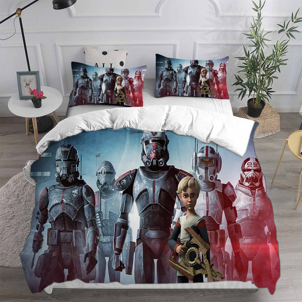 Star Wars: The Bad Batch Bedding Sets Gift For Fathers Day, Halloween, Christmas