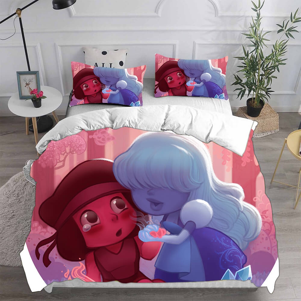 Steven Universe Bedding Sets Duvet Cover, Flatsheet, Pillowcase For Your Lover