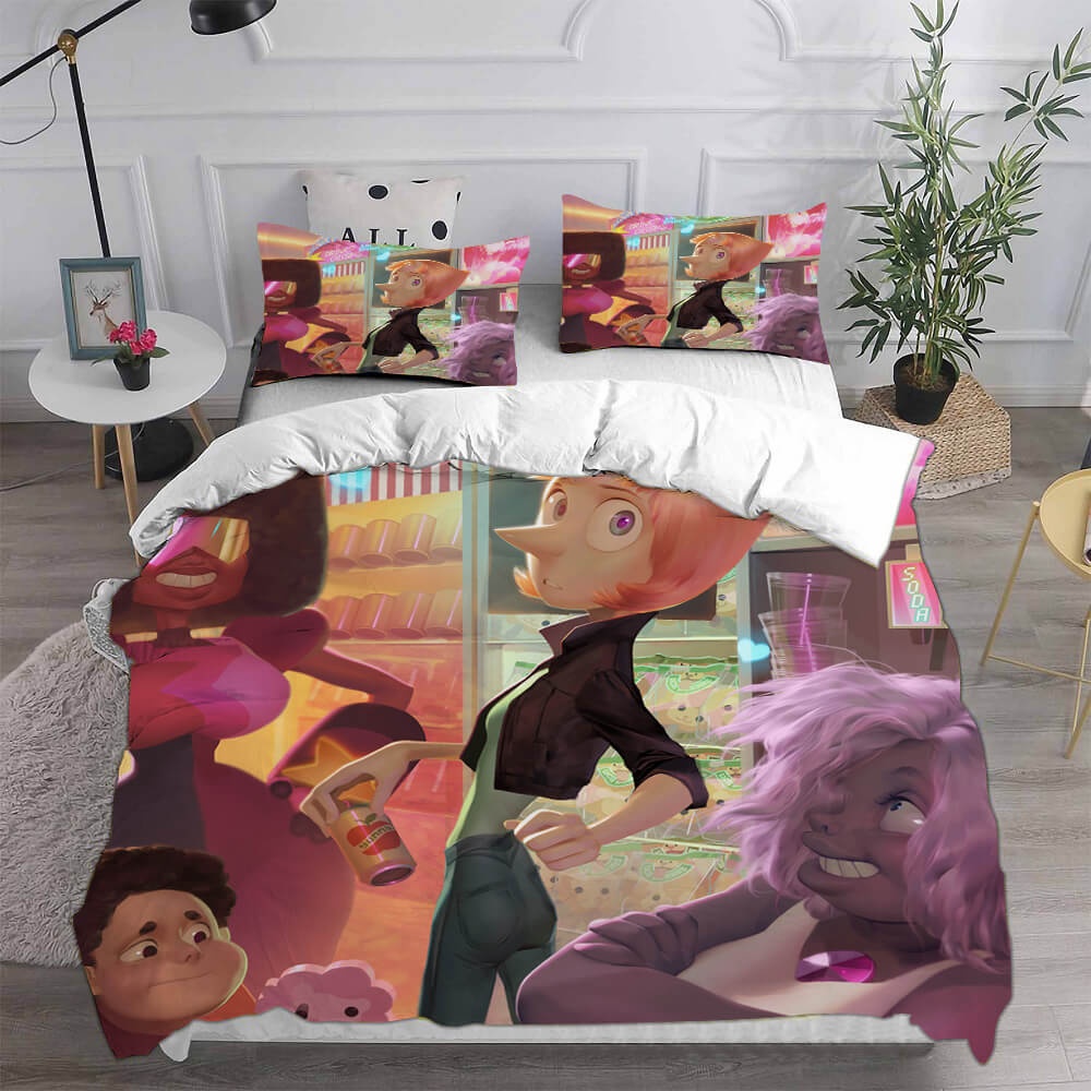 Steven Universe Bedding Sets Gift For Christmas, Thanksgiving, Halloween