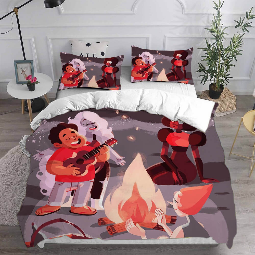 Steven Universe Bedding Sets Gift For Halloween, Thanksgiving, Christmas