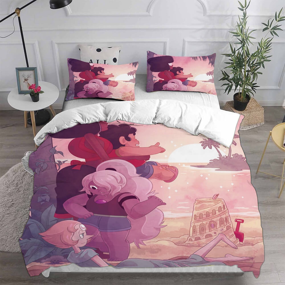 Steven Universe Bedding Sets Gift For Wife, Husband, Besties