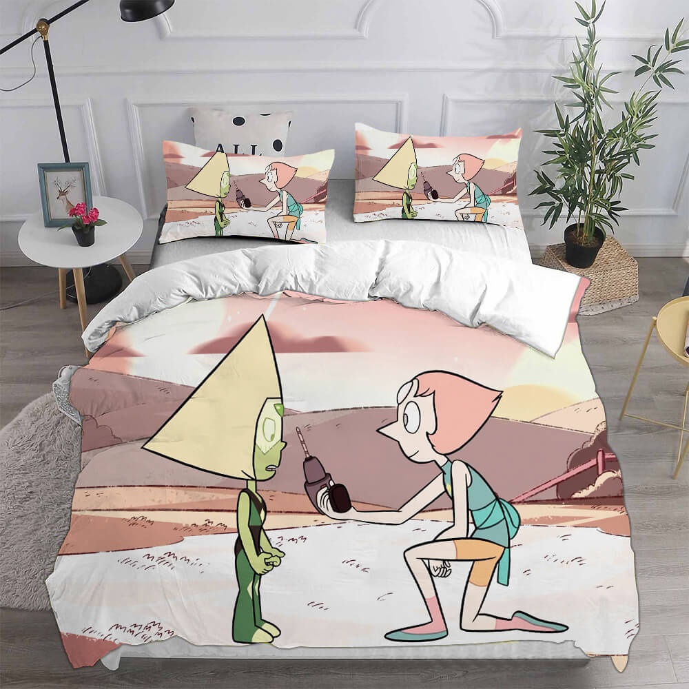 Steven Universe Bedding Sets Duvet Cover, Flatsheet, Pillowcases For Every Bedroom