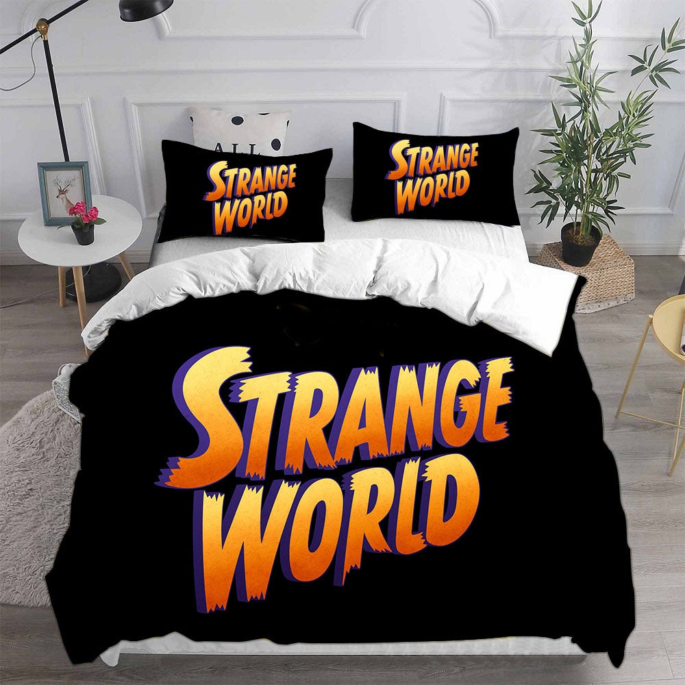 Strange World Bedding Sets Gift For Fathers Day, Halloween, Christmas