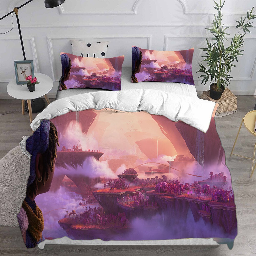 Strange World Bedding Sets Gift For Christmas, Halloween, Black Friday