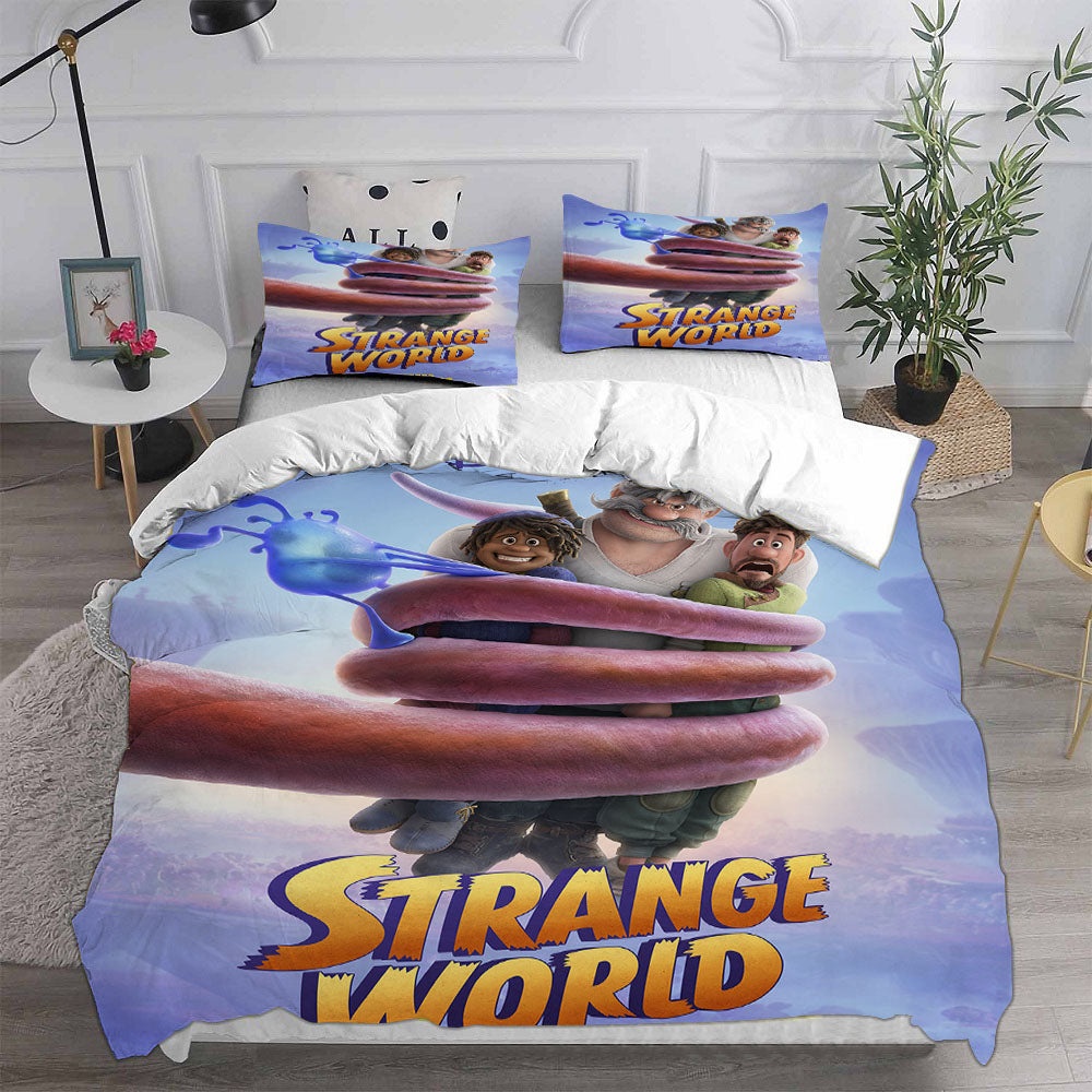 Strange World Bedding Sets Duvet Cover, Flatsheet, Pillowcases For Every Bedroom