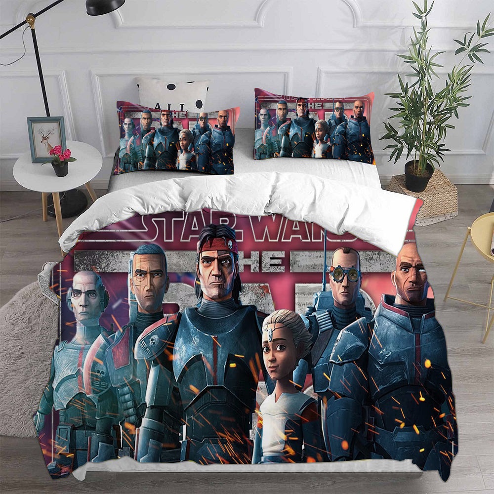 Star Wars: The Bad Batch Bedding Sets Gift For Christmas, Halloween, Black Friday