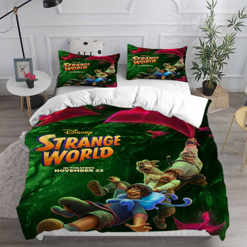 Strange World Bedding Sets Gifts For Family Members On Christmas, Black Friday