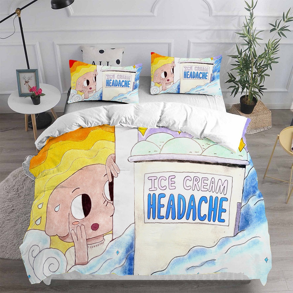 Summer Camp Island Bedding Sets Gift For Fathers Day, Halloween, Christmas