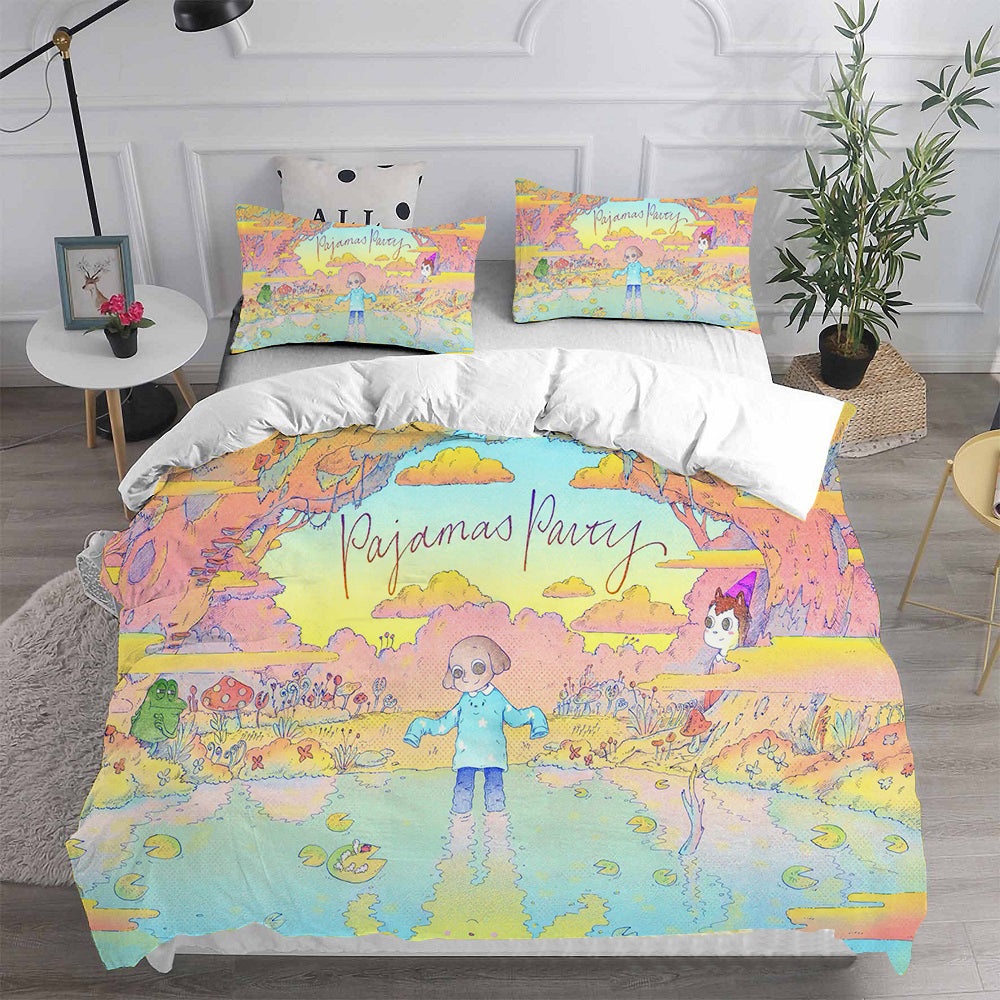 Summer Camp Island Bedding Sets Gift For Wife, Husband, Besties