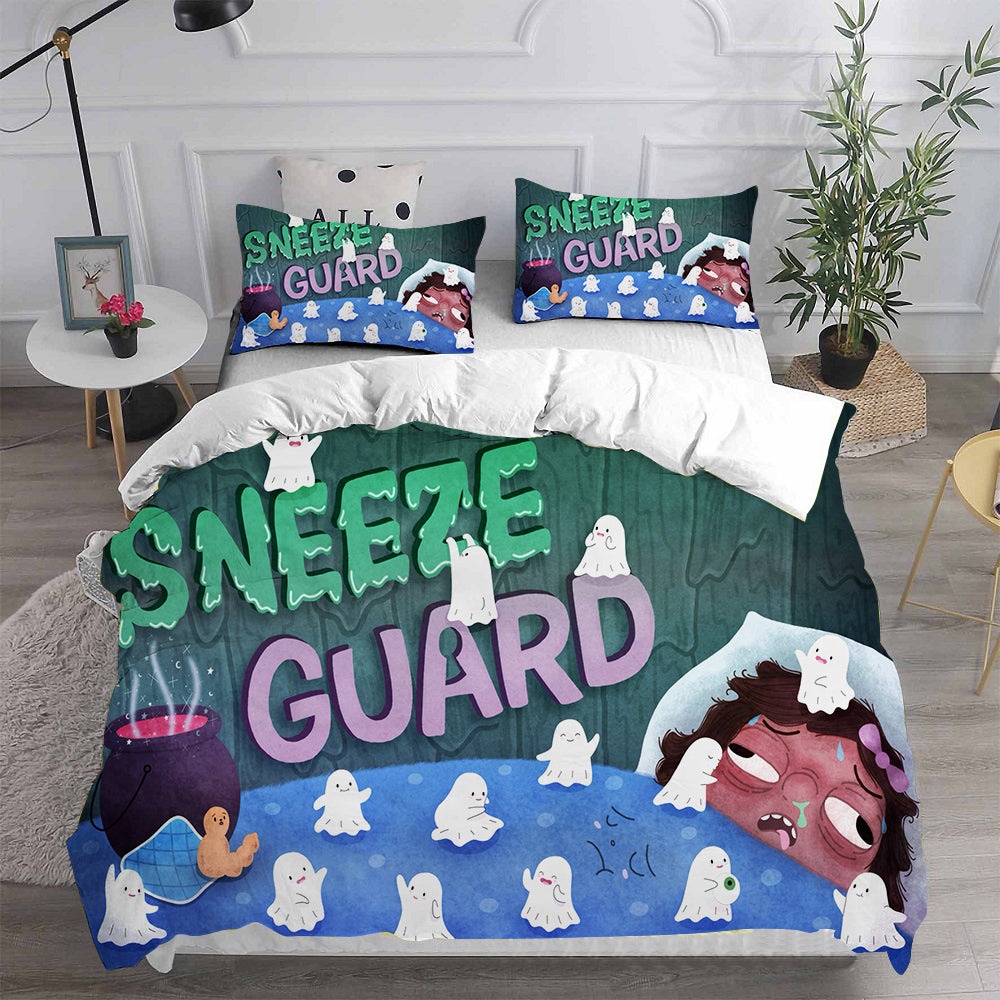 Summer Camp Island Bedding Sets Gifts For Family Members On Christmas, Black Friday