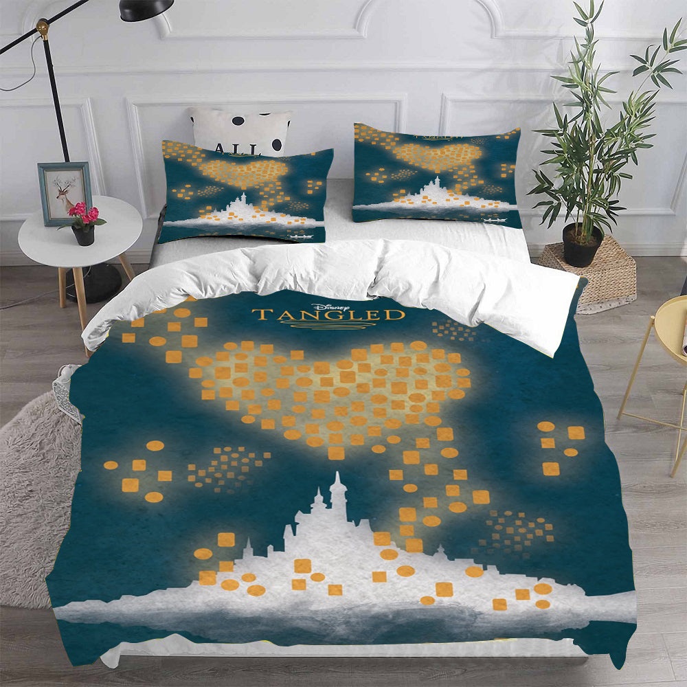 Tangled Bedding Sets Gifts For Family Members On Christmas, Black Friday
