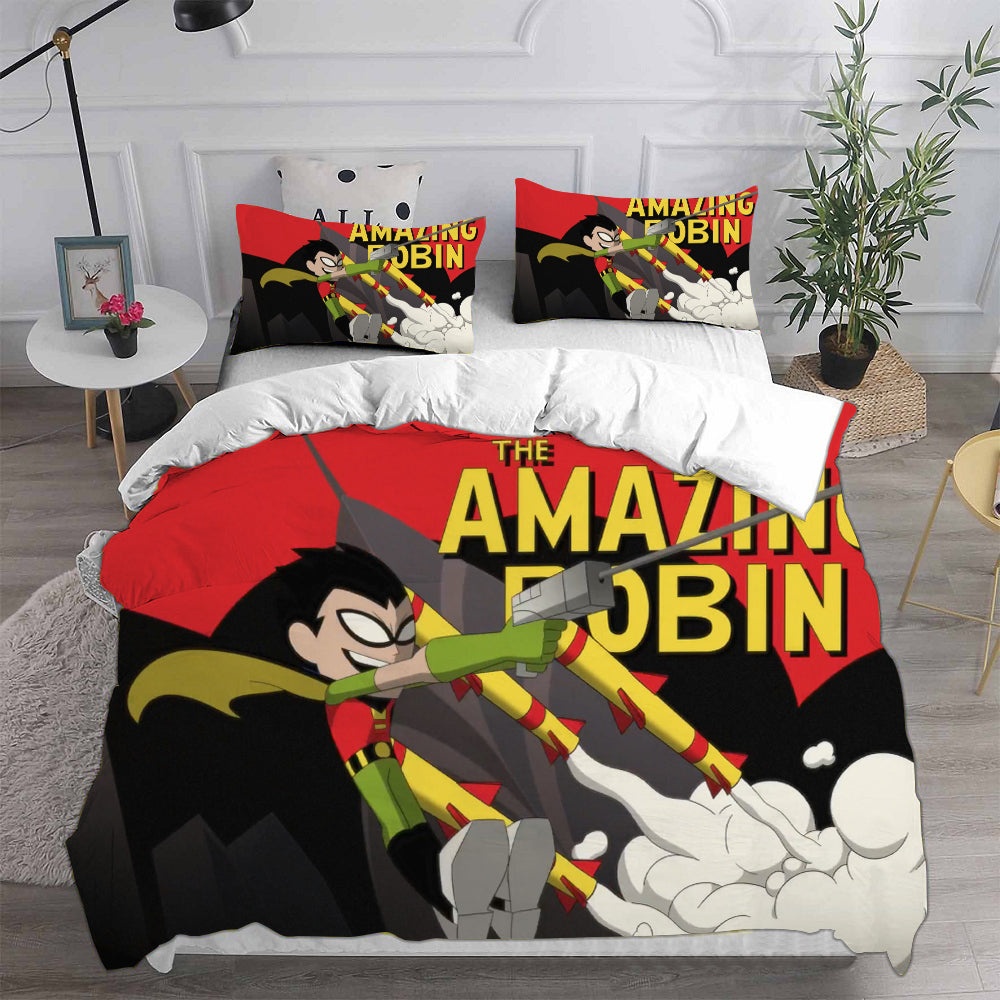 Teen Titans Go Bedding Sets Duvet Cover, Flatsheet, Pillowcases For Every Bedroom