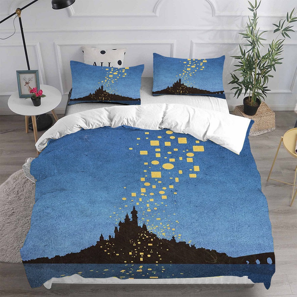 Tangled Bedding Sets Gift For Wife, Husband, Besties