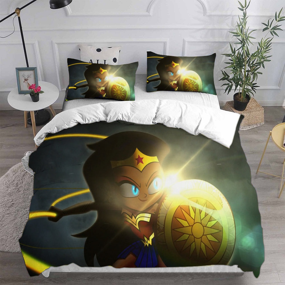 Teen Titans Go Bedding Sets Gift For Christmas, Halloween, Black Friday