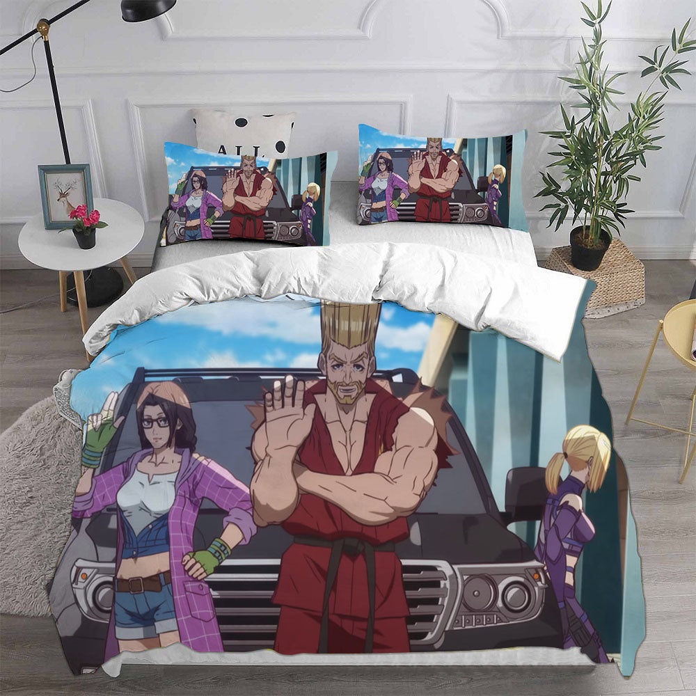 Tekken Bloodline Bedding Sets Gift For Fathers Day, Halloween, Christmas