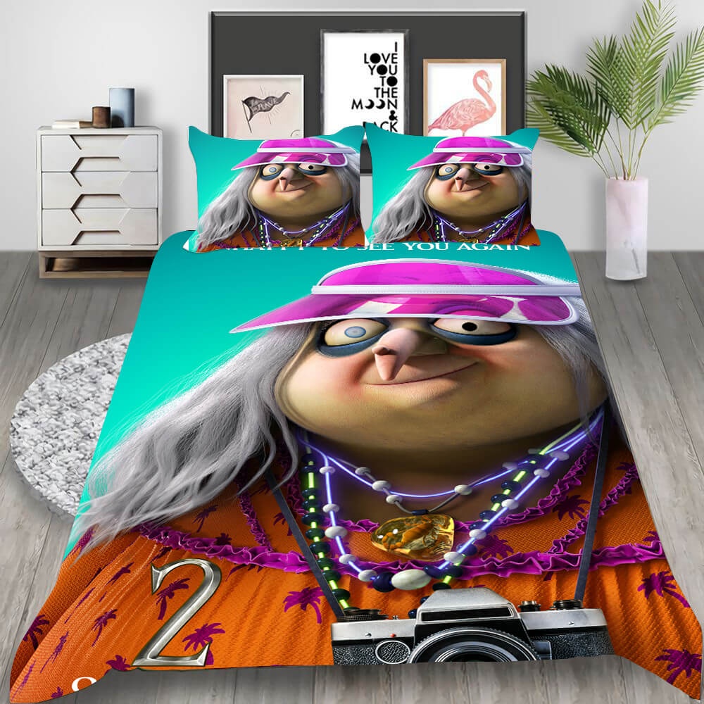 The Addams Family 2 Decorative Bedding Sets For Fan, Halloween, Christmas, Thanksgiving