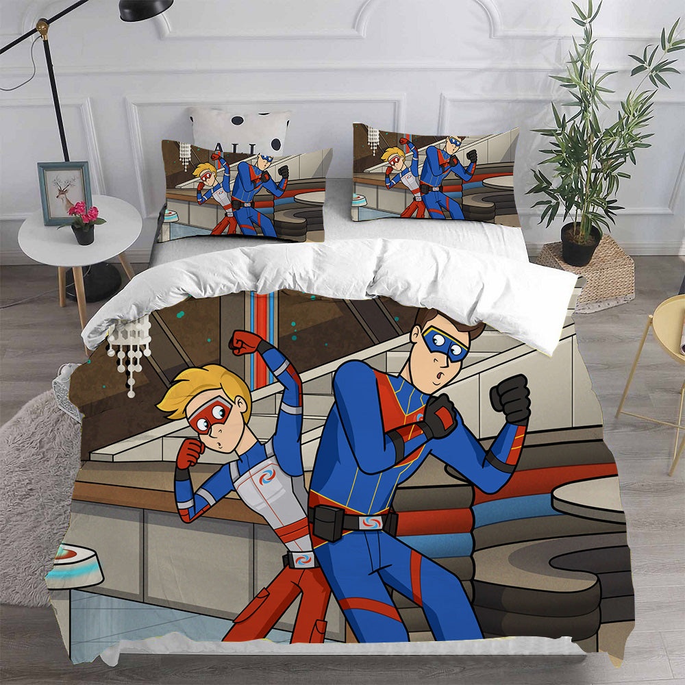 The Adventures of Kid Danger Bedding Sets Duvet Cover, Flatsheet, Pillowcase For Your Lover