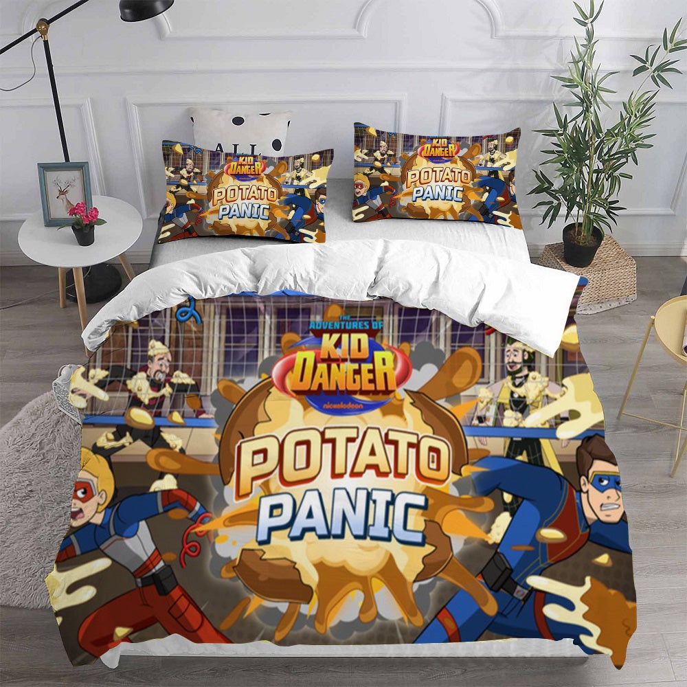 The Adventures of Kid Danger Bedding Sets Gift For Fathers Day, Halloween, Christmas