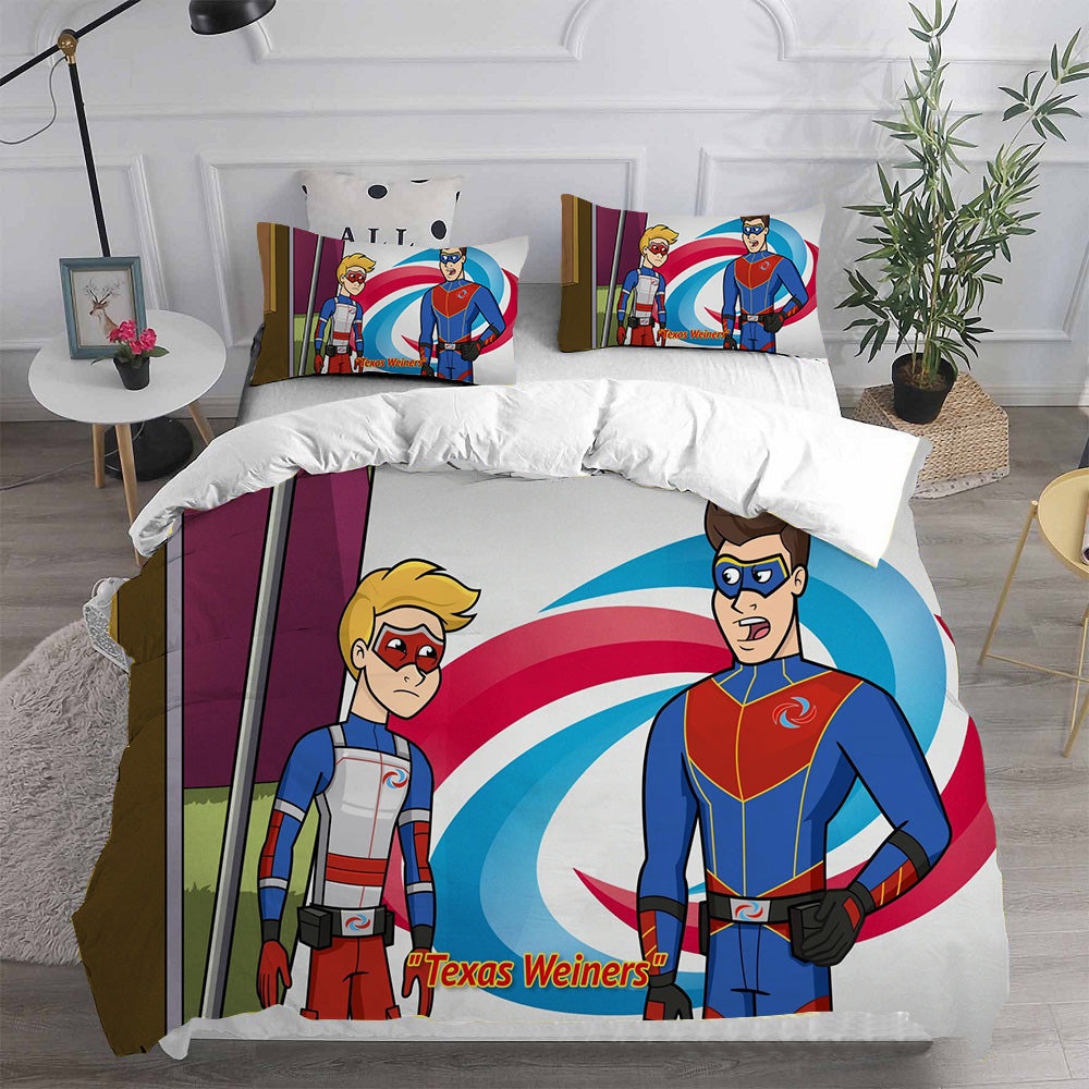 The Adventures of Kid Danger Bedding Sets Gift For Halloween, Thanksgiving, Christmas