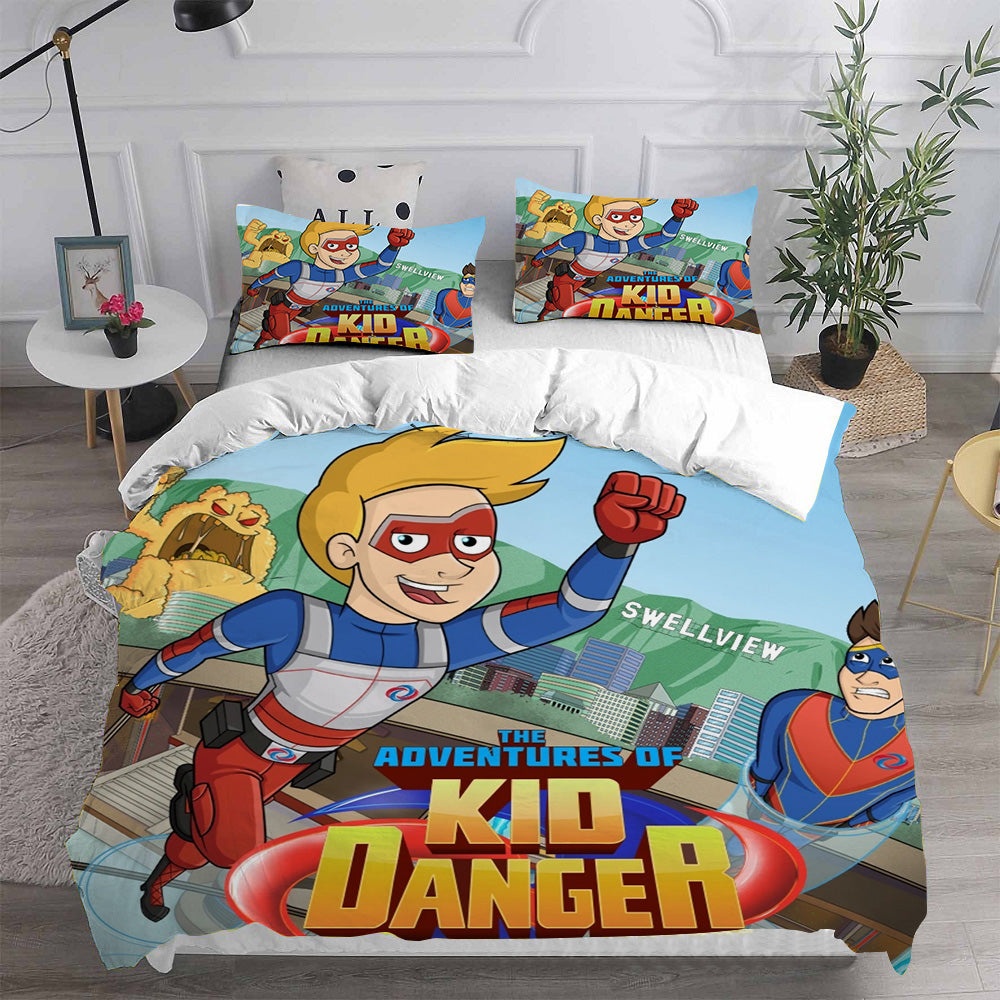 The Adventures of Kid Danger Bedding Sets Gifts For Family Members On Christmas, Black Friday