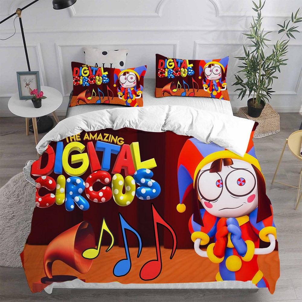 The Amazing Digital Circus Bedding Sets Gift For Fathers Day, Halloween, Christmas