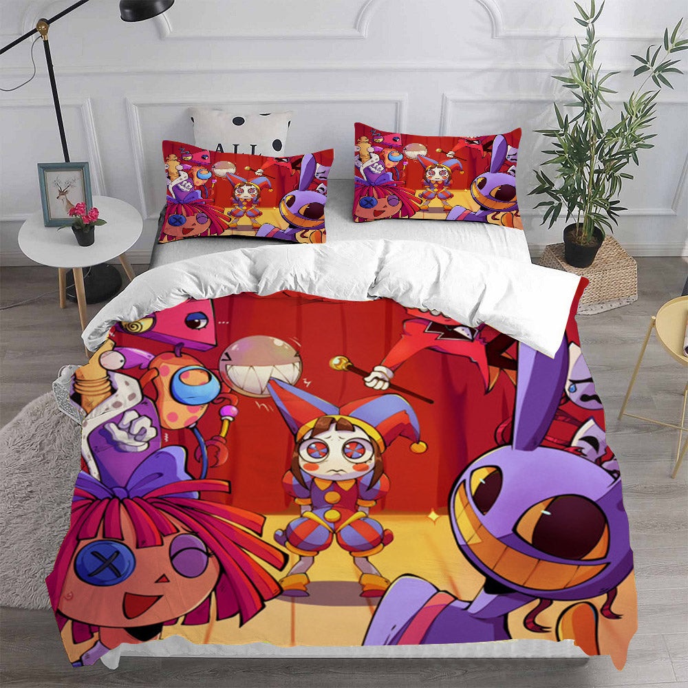 The Amazing Digital Circus Bedding Sets Gift For Christmas, Thanksgiving, Halloween
