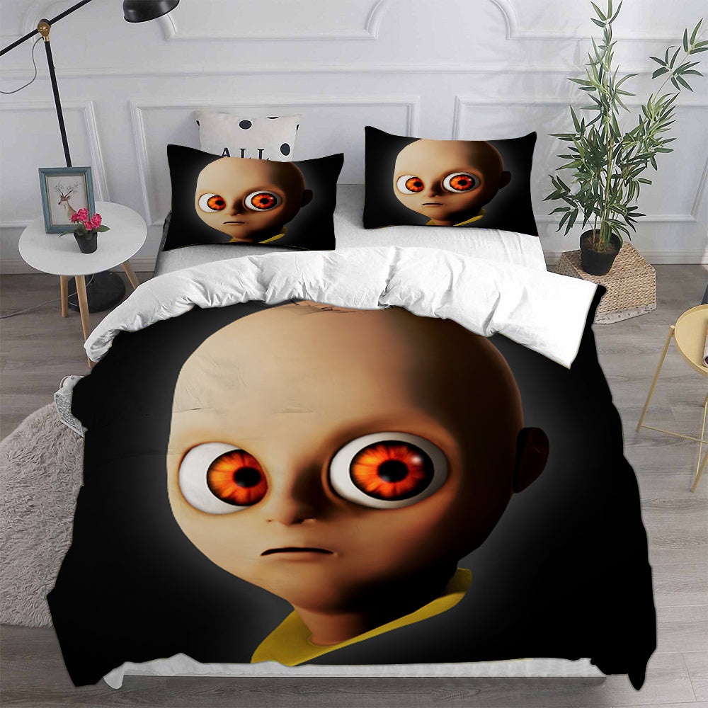 The Baby In Yellow Bedding Sets Duvet Cover, Flatsheet, Pillowcase For Your Lover