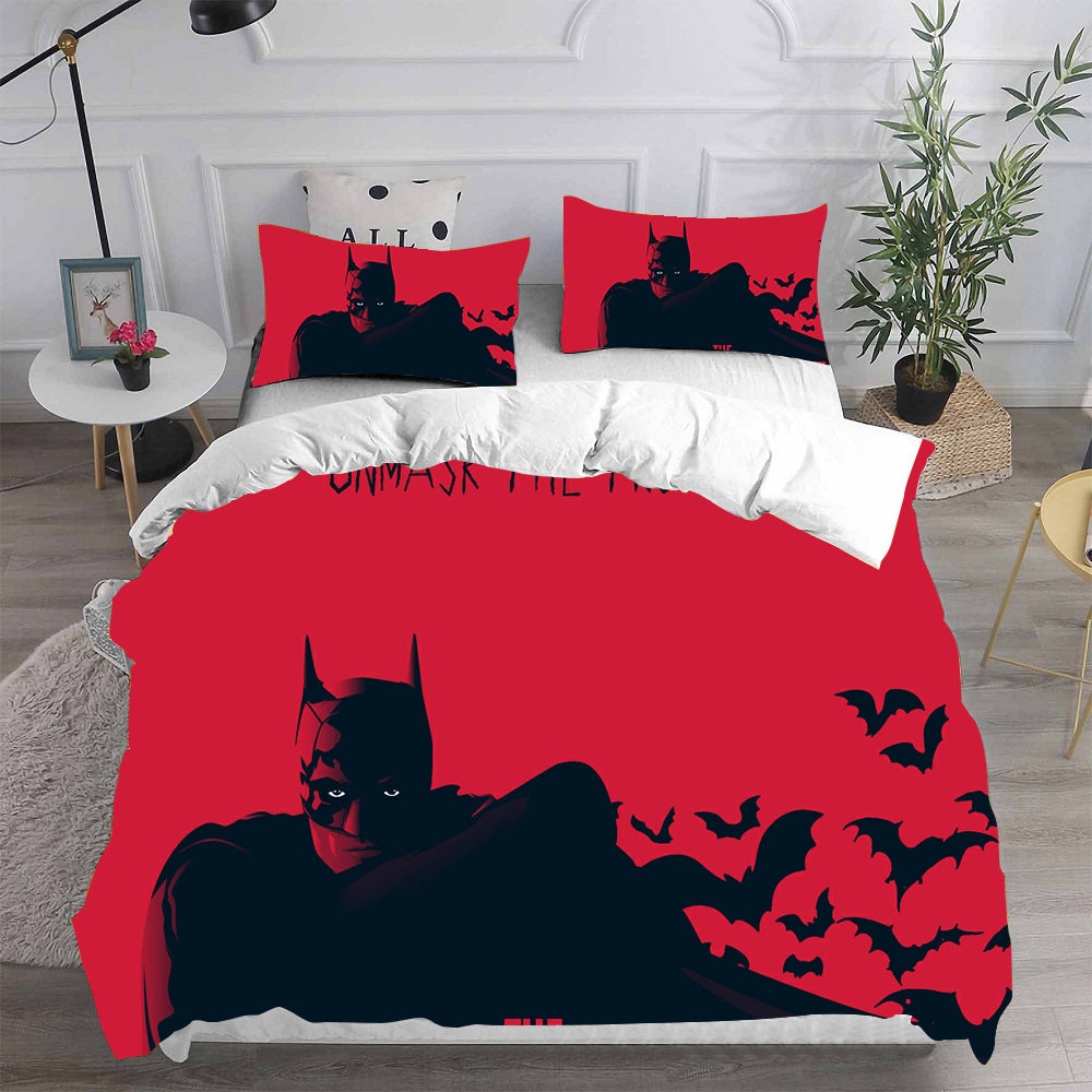 The Batman Bedding Sets Gift For Christmas, Thanksgiving, Halloween