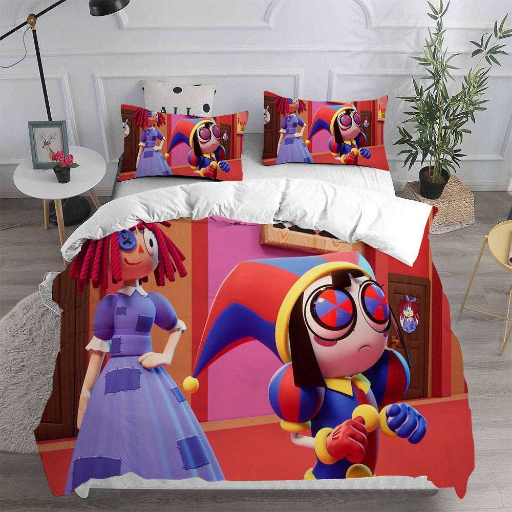 The Amazing Digital Circus Bedding Sets Gift For Wife, Husband, Besties
