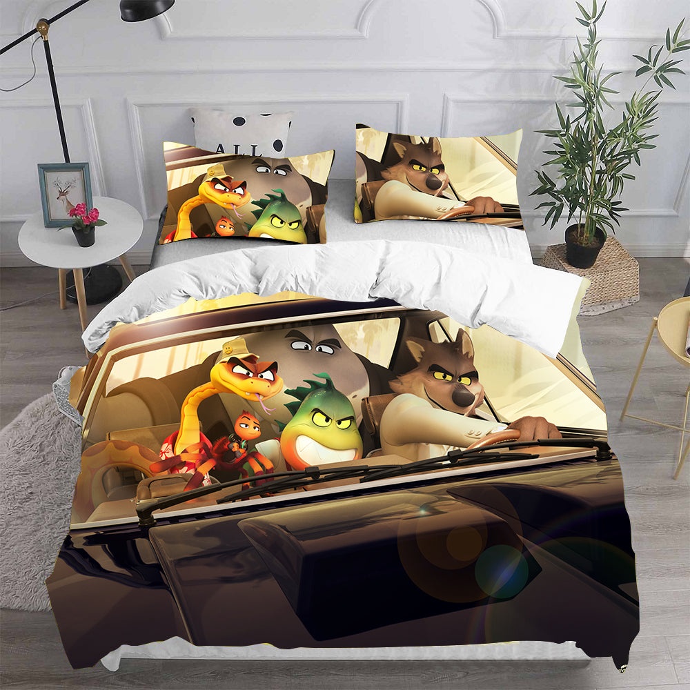 The Bad Guy Decorative Bedding Sets For Fan, Halloween, Christmas, Thanksgiving