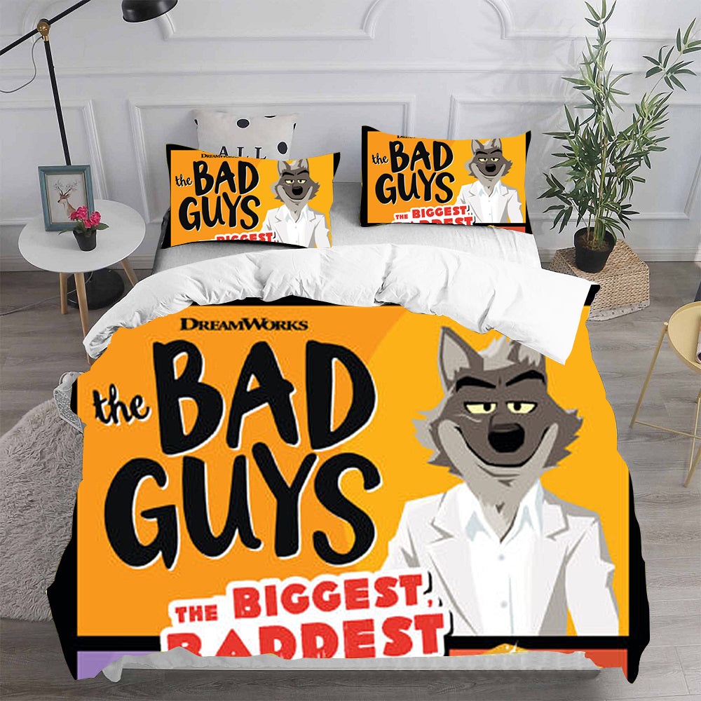 The Bad Guy Bedding Sets Duvet Cover, Flatsheet, Pillowcases For Every Bedroom