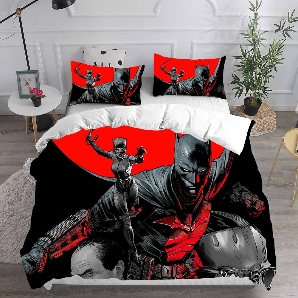 The Batman Bedding Sets Gift For Birthday, Halloween, Christmas, Thanksgiving