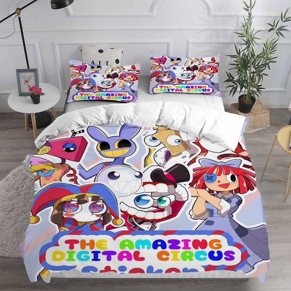 The Amazing Digital Circus Bedding Sets Gifts For Family Members On Christmas, Black Friday