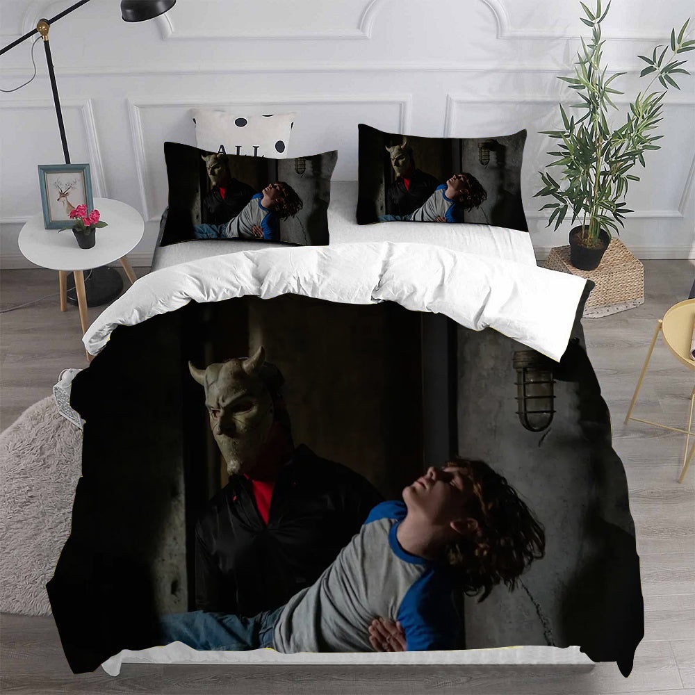 The Black Phone Decorative Bedding Sets For Fan, Halloween, Christmas, Thanksgiving