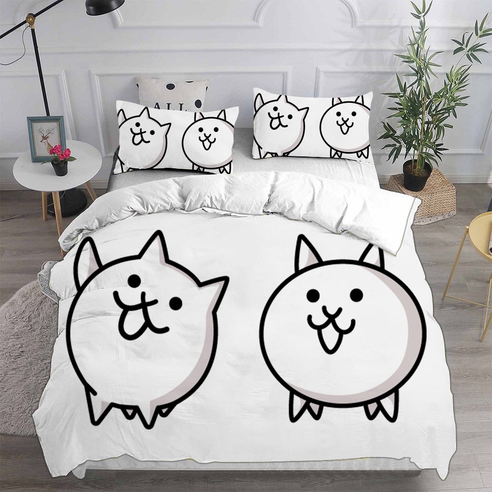The Battle Cats Bedding Sets Duvet Cover, Flatsheet, Pillowcases For Every Bedroom