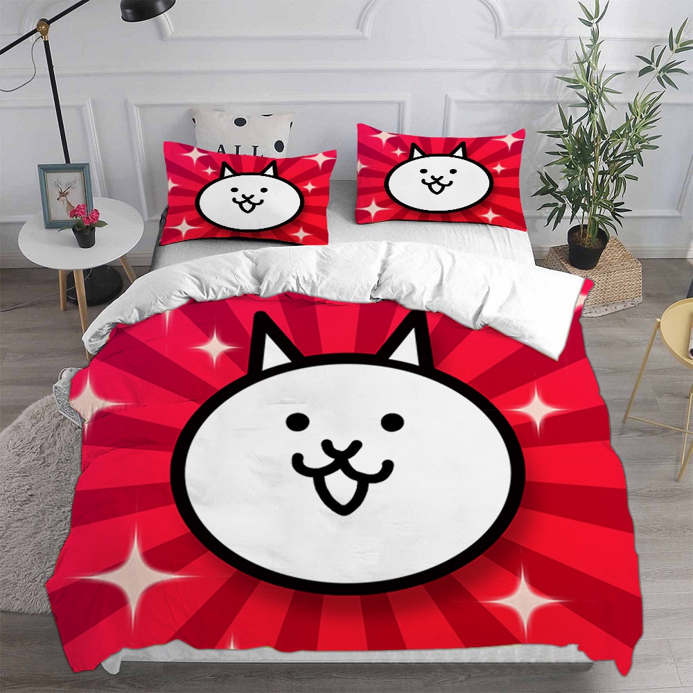 The Battle Cats Bedding Sets Gift For Christmas, Thanksgiving, Halloween