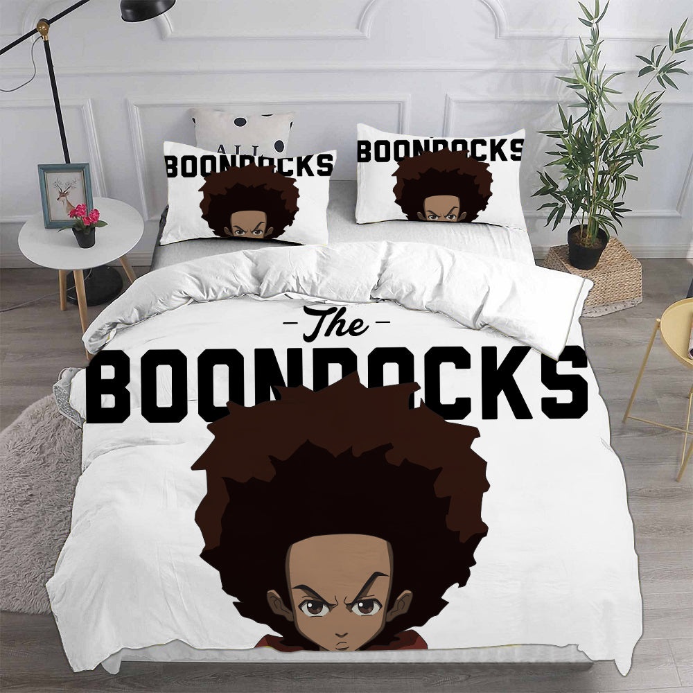The Boondocks Bedding Sets Duvet Cover, Flatsheet, Pillowcase For Your Lover