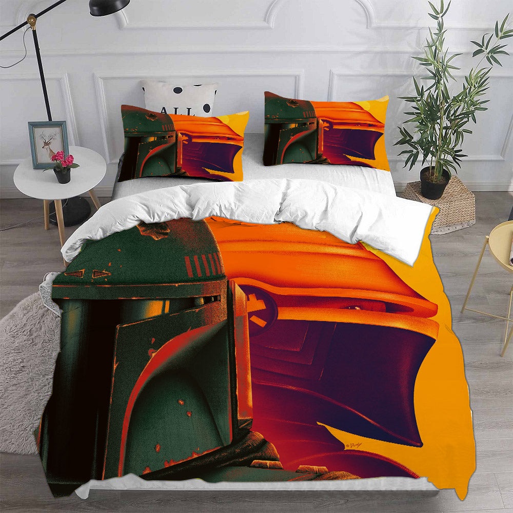 The Book of Boba Fett Decorative Bedding Sets For Fan, Halloween, Christmas, Thanksgiving