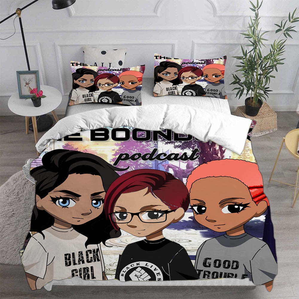 The Boondocks Bedding Sets Gifts For Family Members On Christmas, Black Friday